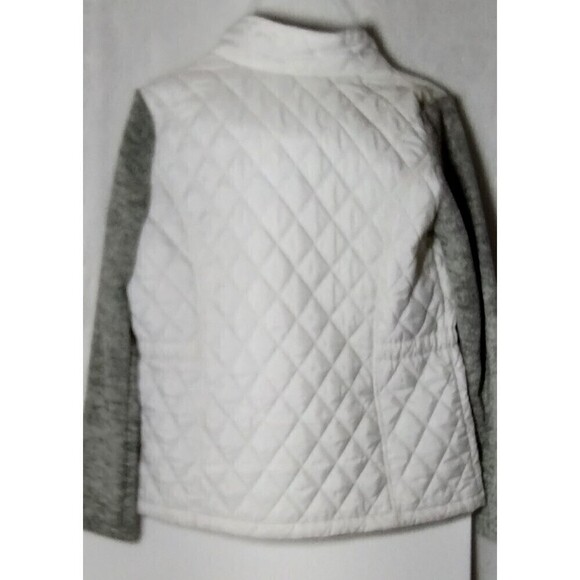 WeatherProof‎ White and Grey and White Lightweight Puffer Athletic Jacket Size M - Picture 6 of 6